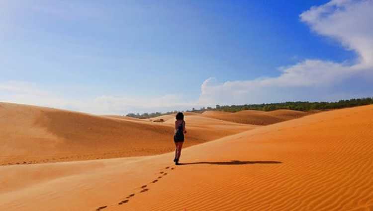 Bàu trắng Mũi Né, tiểu sa mạc đầy cát của du lịch Bình Thuận
