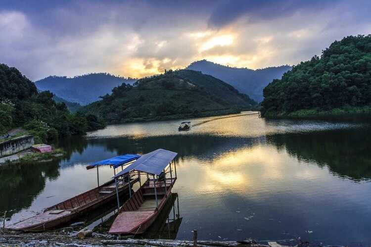 Hồ Ly Phú Thọ, một tuyệt tình cốc sống ảo cực đẹp ở xã Yên Lập