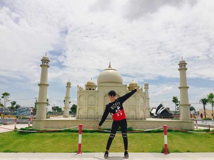 Lăng mộ Taj Mahal ở Ấn Độ
