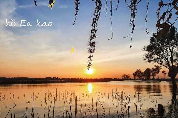 Hồ EA Kao, khu du lịch sinh thái mới toanh của Tây Nguyên Đắk Lắk