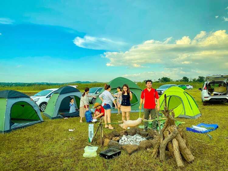 Cắm trại pinic vui chơi tại Hồ Ea Kao
